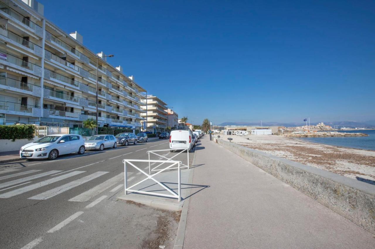 Seafront One Bedroom Apartment With A Terrasse Swimming Pool And A Parking Антиб Екстериор снимка