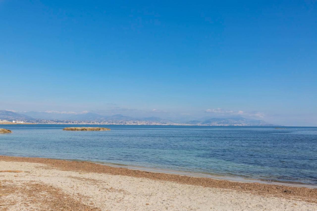 Seafront One Bedroom Apartment With A Terrasse Swimming Pool And A Parking Антиб Екстериор снимка
